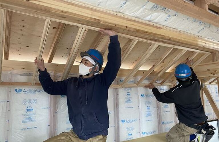 埼玉エリア積極採用（急募）高収入上棟大工は株式会社アーネストウイング
